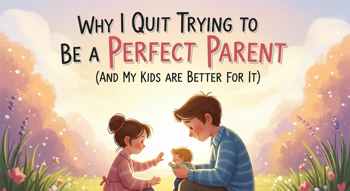 Why I Quit Trying to Be a Perfect Parent (And