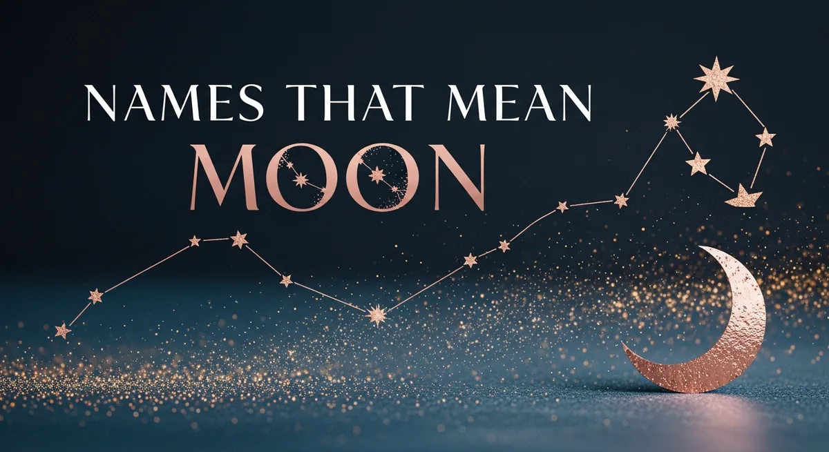 100 Names That Mean Moon ๐ for 2026